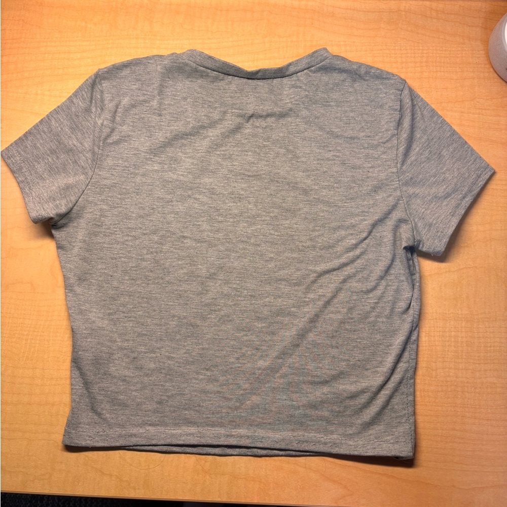 Gray Short Sleeve T-Shirt